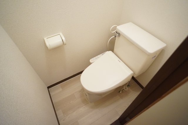 熊本市北区清水東町の賃貸マンションのトイレ