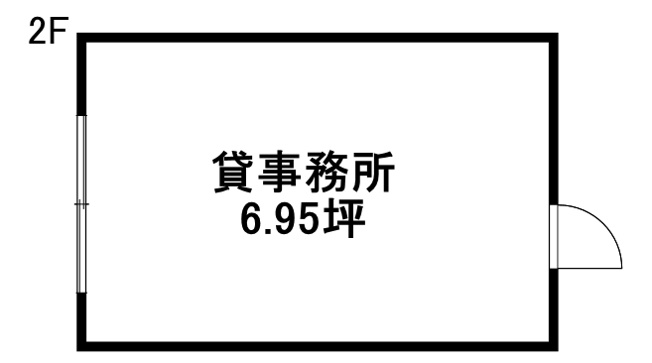 【間取り】 | さくらビル（2階）