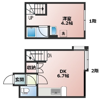 【間取り】 | 【CP対象】ウイング | 間取りです