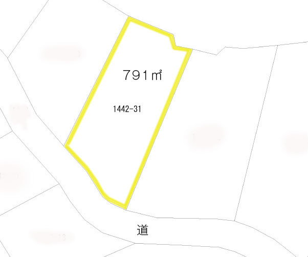 リゾートパーク伊豆あたがわ①の土地図