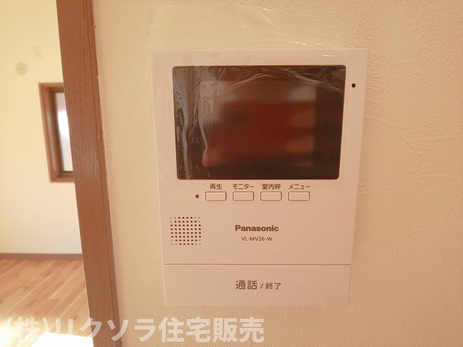 河北中町　中古一戸建てのセキュリティ|TVモニター付きインターフォン　カラー画像
■物件内覧・資金計画相談・住宅ローン相談、お問合せ受付中■
※当日・翌日のご内覧、ご相談はお電話でのお問合せがスムーズです！