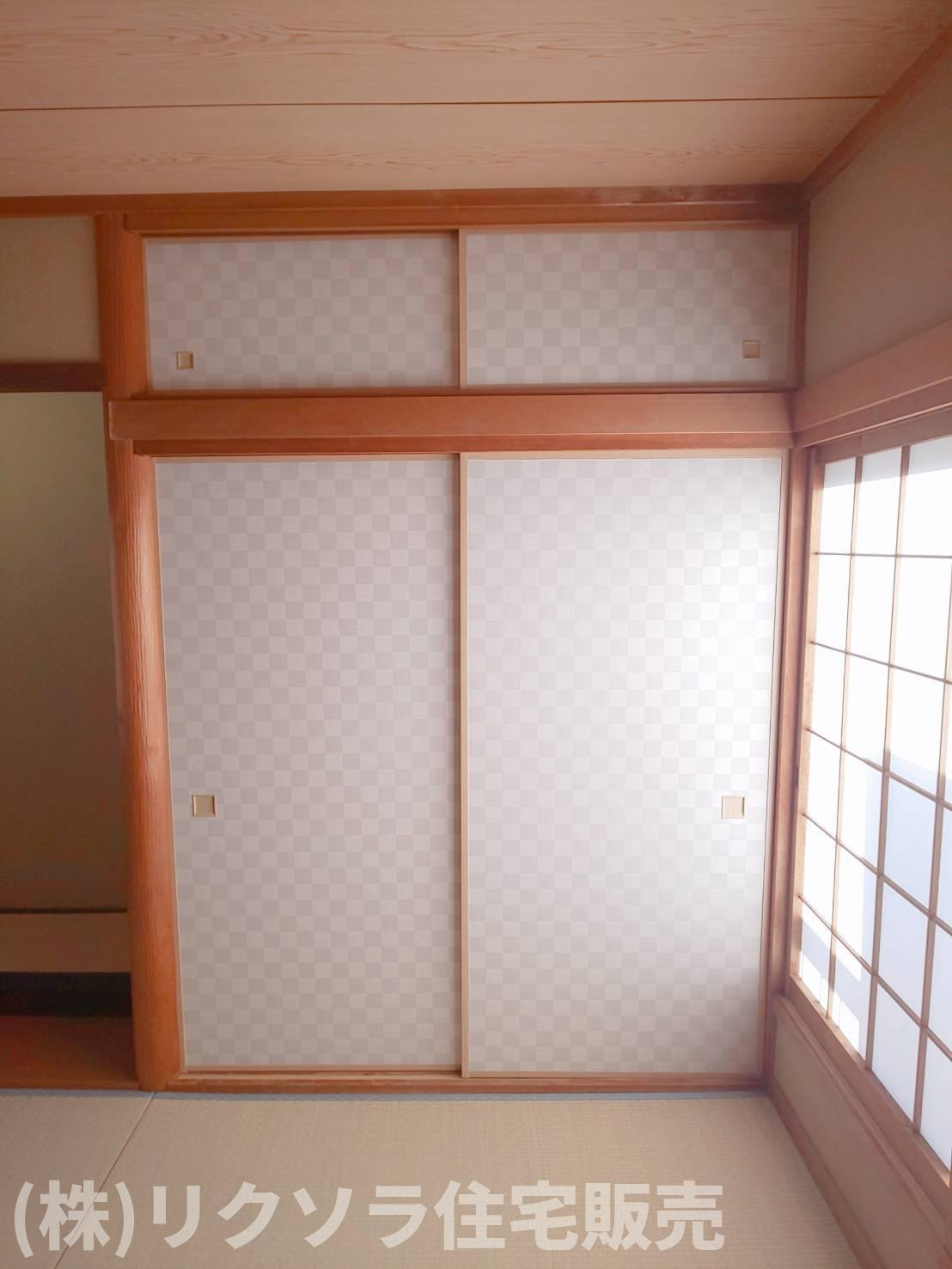 河北中町　中古一戸建ての収納|和室収納
■物件内覧・資金計画相談・住宅ローン相談、お問合せ受付中■
※当日・翌日のご内覧、ご相談はお電話でのお問合せがスムーズです！