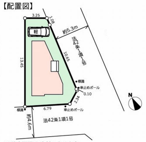 【区画図】 | 【仲介手数料０円】藤沢市鵠沼神明4丁目2期　中古一戸建て | 藤沢市鵠沼神明4丁目2期　中古一戸建て
