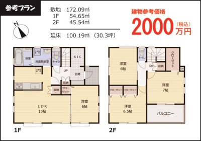 【参考プラン】 | 袖ケ浦市神納　売地