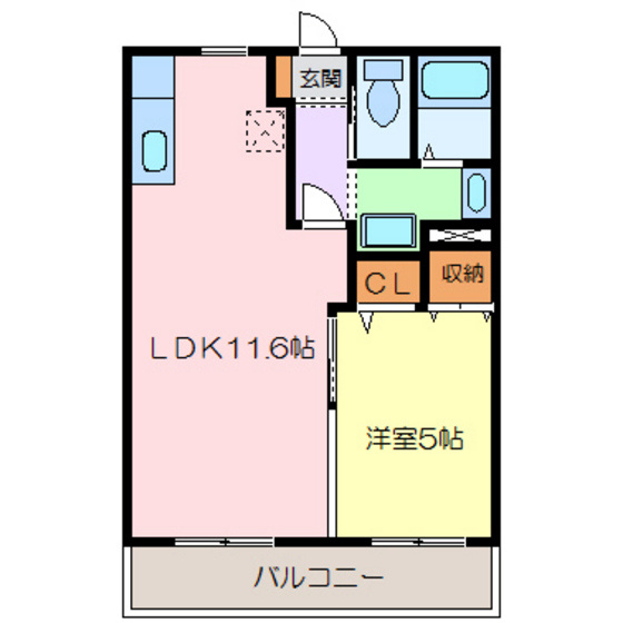 グラスリード２の間取り