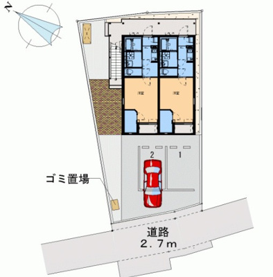 【その他共用部分】 | コフレッタ | 駐車場