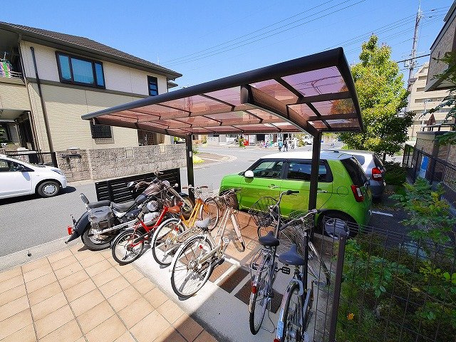 ベルチェーロのその他共用部分|駐輪場です