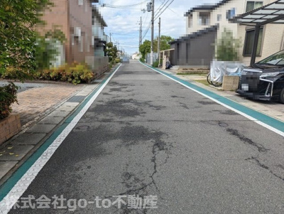 【前面道路含む現地写真】 | 明石市沢野南町3丁目 | 閑静な住宅地です！