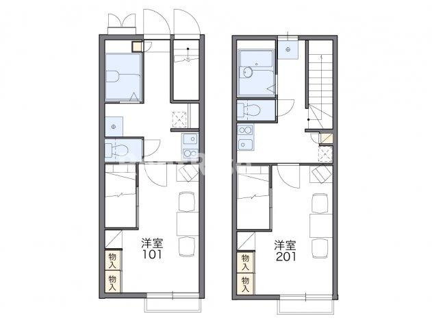 レオパレスＭＡＹＵの間取り