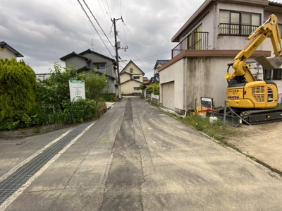 【前面道路含む現地写真】 | ◇北区一宮◇建築条件なし◇土地◇