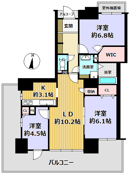 パークアヴェニュー神戸三田６番館