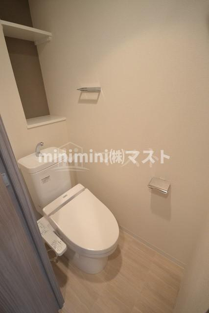 プレサンス上町台クレストのトイレ