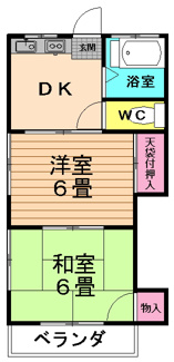 【間取り】 | 第二鈴木