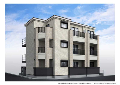 【外観パース】 | MELDIA船堀Ⅱ
