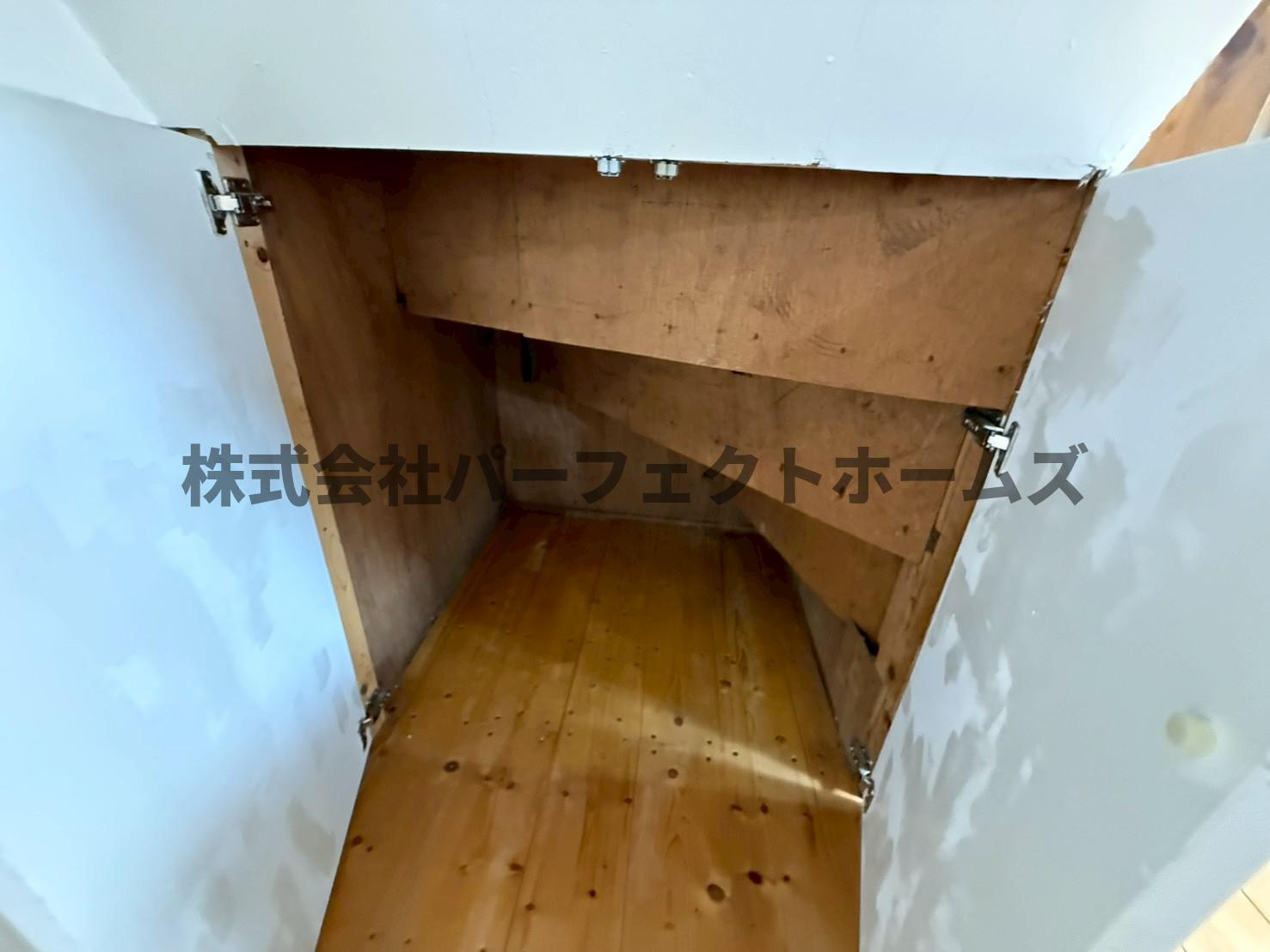 新之栄町テラスハウスの収納|収納豊富です
