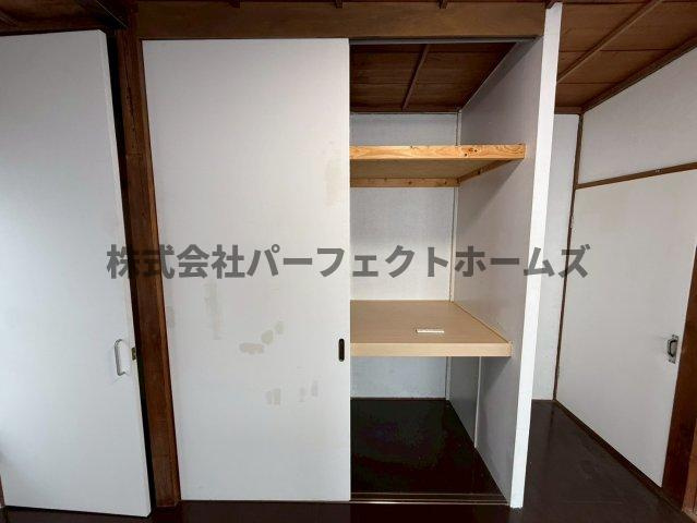 新之栄町テラスハウスの収納|たっぷりとした収納スペースです