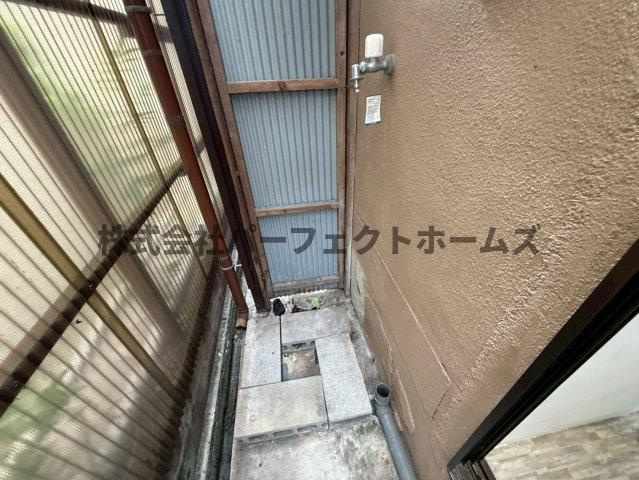 新之栄町テラスハウスの設備|洗濯機置場です