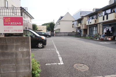 駐車場♪