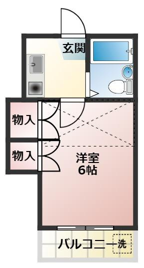 【間取り】 | ペアパレス東田