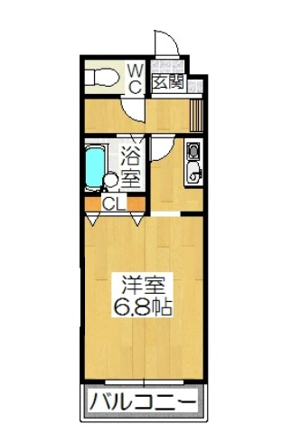 サンライズ牛川の間取り