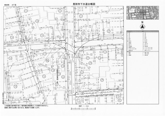 見附市南本町　中古住宅の地図