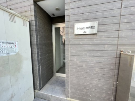 Aレガート神明町Ⅱのエントランス|オートロック入口