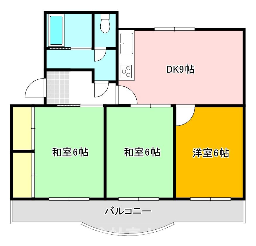 神正町ビルの間取り