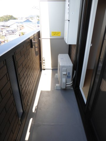 サニーヒルズのバルコニー