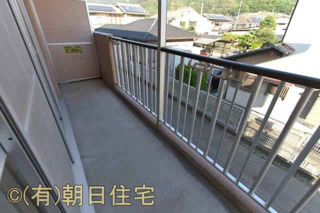 ビラ．マローネのバルコニー