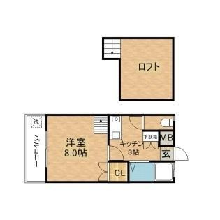 パルコKの間取り