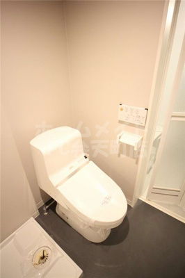 【トイレ】 | ciel港晴 | 清潔感のあるトイレです