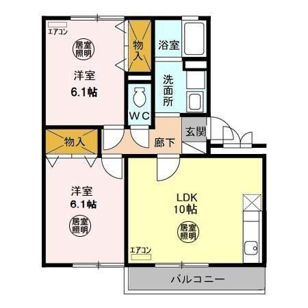 【間取り】 | メゾン一の坪