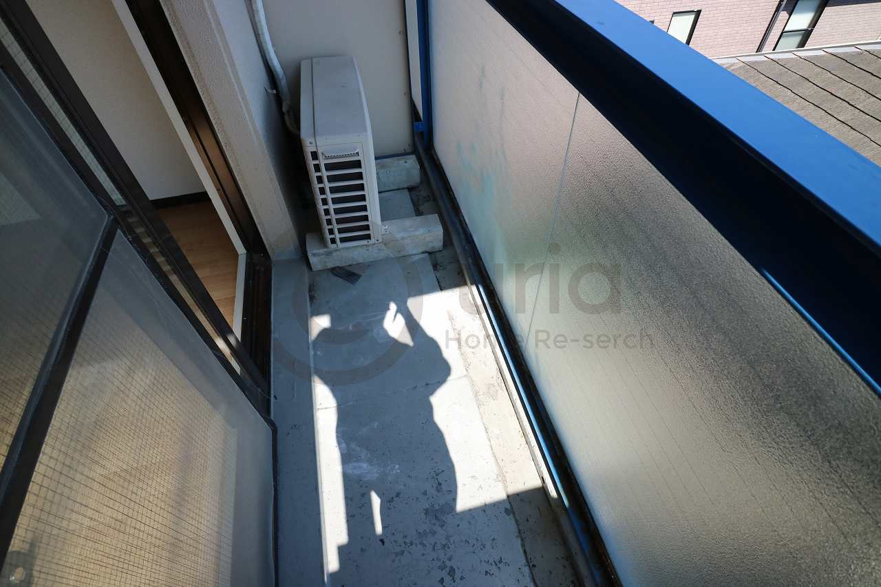 ダイドーメゾン六甲のバルコニー