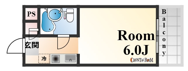 ダイドーメゾン六甲の間取り