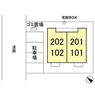 【区画図】 | ウィット請西東C