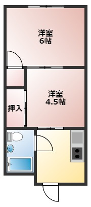 めぐみハイツの間取り