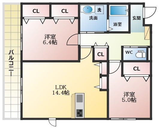 【間取り】 | La Maison Blanche