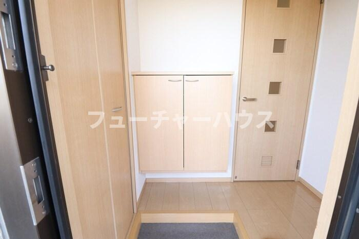 ソレイユ・レバン　Ａの玄関