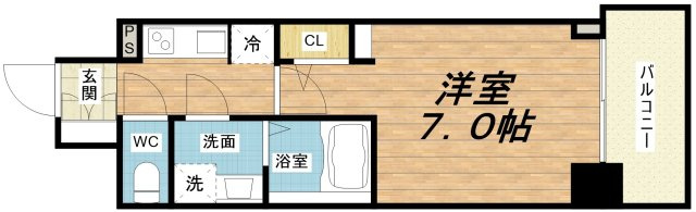 【間取り】 | S-RESIDENCE堺筋本町Deux