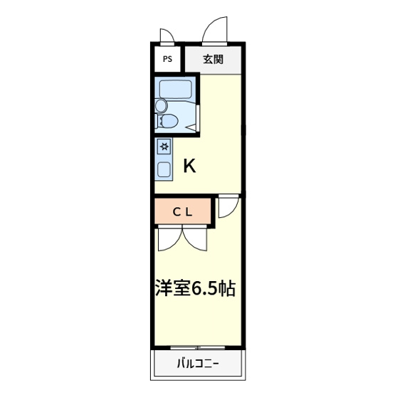 【間取り】 | ファミール3号館