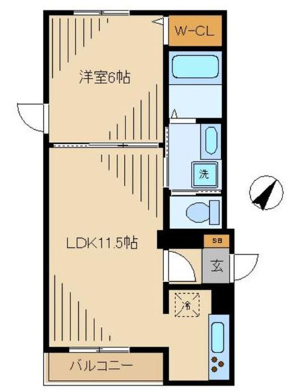 【間取り】 | Lado Oeste