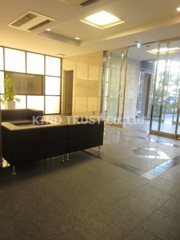 リーガル梅田Ⅱのロビー|清潔なロビーです