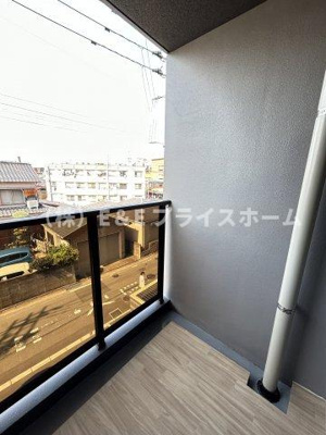 【バルコニー】 | 仲介手数料割引物件！HPには初期費用掲載！「プライスホーム」で検索！リアンレガーロ井尻駅前壱番館