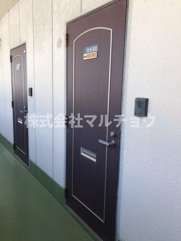 ミラノハイツの玄関|シンプルで使いやすい玄関です