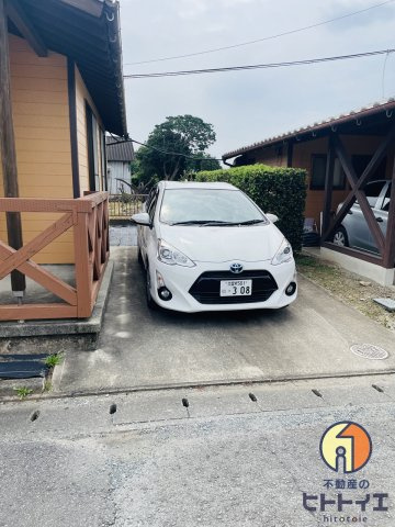 いちご村の駐車場