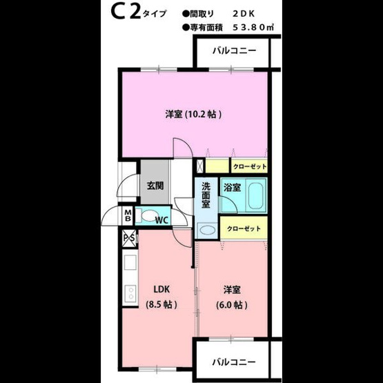 【間取り】 | エアフォルク利倉東