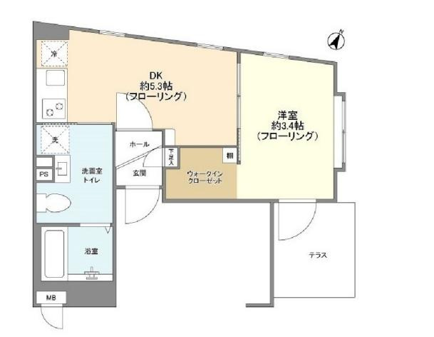 【間取り】 | トゥールロワイヤル エルモア上北沢