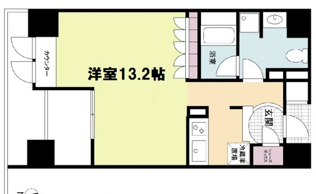 【間取り】 | プライムアーバン堺筋本町