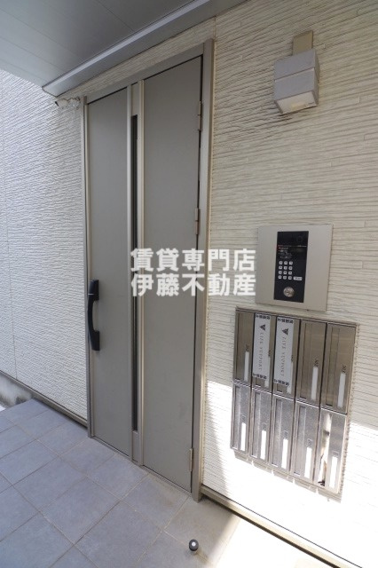 Cherim黒川志賀町のエントランス