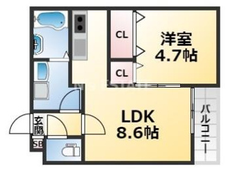 【間取り】 | ジーメゾン神戸駒ヶ林